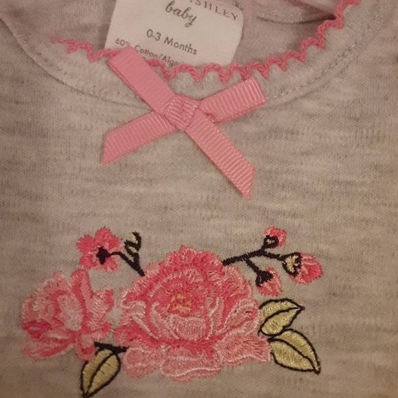 Camelia 3-Piece Set for Baby Girl (0-3 Months) - Picture 4 of 6